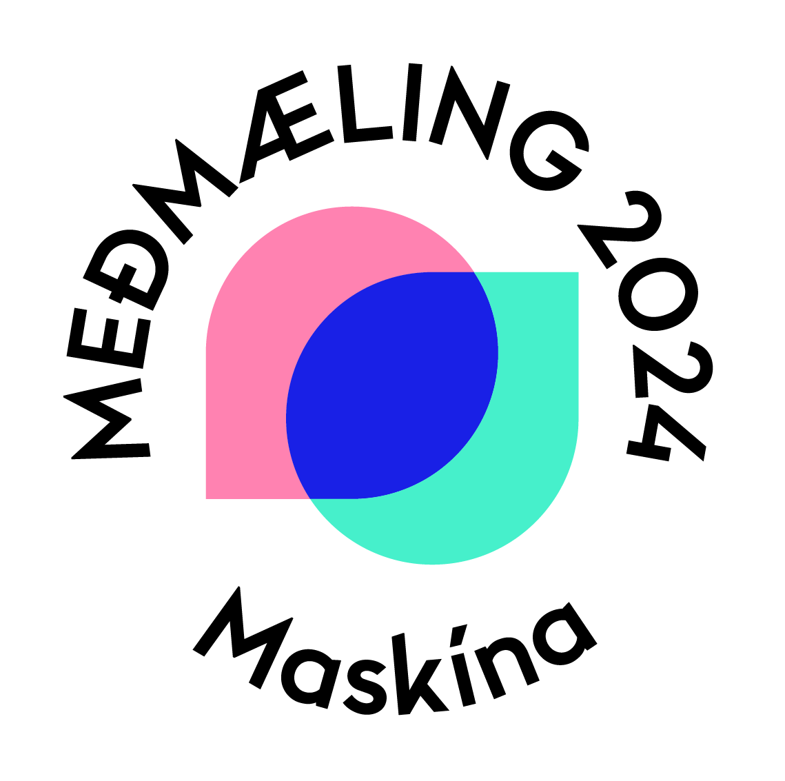 Maskina Medmaeling Vidurkenning 2024 Logo Logo Hringur